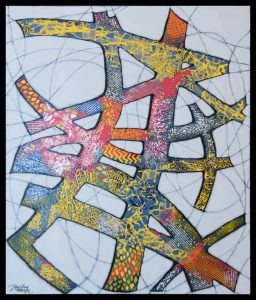 Le verbe 30x40 cadre noir 1cm-eb4c2ab4
